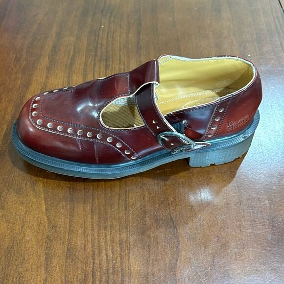 Vintage 90's Dr. Martens T Strap Mary Janes ~ Size 5 UK / 7 US ~ 8306, AW 004 - Picture 3 of 15